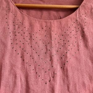 Comptoir des Cotonniers pink blouse size 36